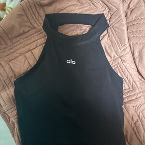 ALO Yoga Black Tank Top
